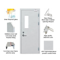 emergency exit door steel fire door glass window